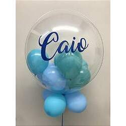 Balão Bubble de Silicone Personalizado com gás hélio