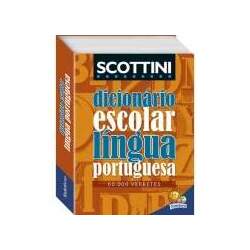 Dicionário Escolar Língua Portuguesa Scottini