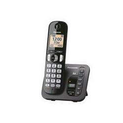 Telefone sem fio Panasonic DECT 6 0 KX-TGC220LBB Preto Preto