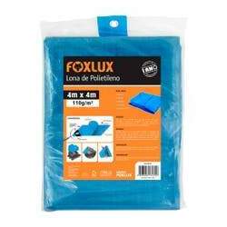 Lona de Polietileno Azul 4x4 Metros Foxlux