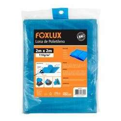 Lona de Polietileno Azul 2x2 Metros Foxlux