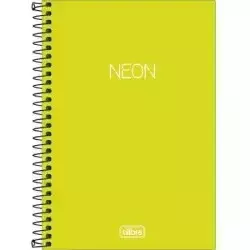 Caderno Universitário Neon Verde Limão - Tilibra