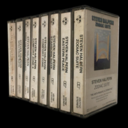 STEVEN HALPERN Coleção com 8 Fitas K7 De Um dos Fundadores Do New Age, ORIGINAIS dos Anos 1970 e 1980