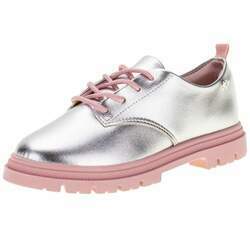 Sapato Infantil Oxford Molekinha - 2566104 PRATA