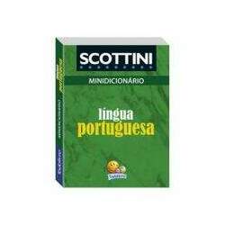 Mini dicionário escolar Língua Portuguesa Scottini