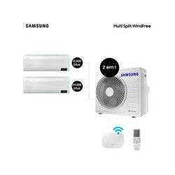Combo Ar condicionado Samsung WindFree12 000 Btus 1x24 000 Btus Quente/Frio com WiFi