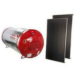 Kit Solar Heliotek Boiler Alta Pressao Mkp300 300l 2 Coletor Placa Mc2000 Tf15
