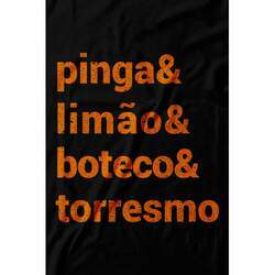 Camiseta Pinga, Limão, Boteco, Torresmo - CAM027