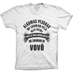 Camiseta Vô - Branca - Tamanho G3 - Plus Size