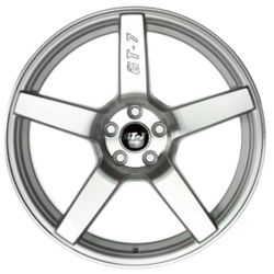 Jogo Roda GT-7 C-Spec 1 Aro 18 - Prata Diamantada