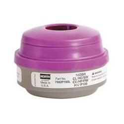 Respirador Full Face Opti-Fit HoneyWell Com 2 filtros Inclusos 7582P100l VO GA P3 CA 36601