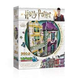Harry Potter Madame Malkin e Sorveteria do Florean Fortescue Quebra-Cabeça 3D