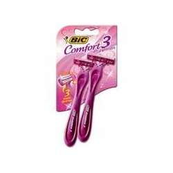 Aparelho de depilar Bic Comfort 3 women pink c/2