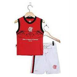 Conjunto Infantil Flamengo Regata Board Oficial