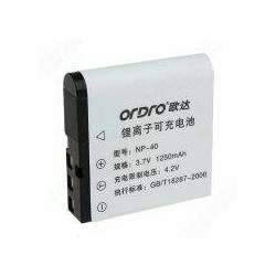 Bateria NP-40 Para Filmadora Ordro HDV-Z20 HDV-Z80 HDV-Z8 HDV-Z8 PLUS HDR-AC7 e Várias Outras Marcas e Modelos Compatíveis