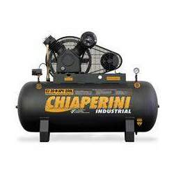 Compressor de Ar Chiaperini Cj 20 Pés 200 Litros 5 Cv Trifásico 220/380v - Alta Pressão