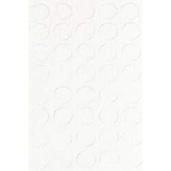 Tapa Furo Adesivo PVC 12mm Branco Texturizado Cartela 40 Unidades