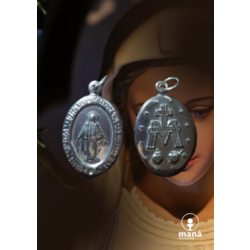 Medalha Nossa Senhora das Graças - Aço/Inox