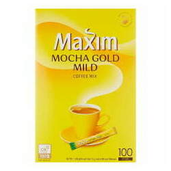 Café Pronto Solúvel Coffee Maxim Coreano Mocha Gold - 100 Sachês