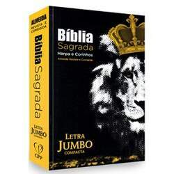 Bíblia Sagrada Letra Jumbo ARC Capa Dura Leão Rei