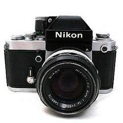 Câmera Analógica Nikon F2 com Lente Nikkor 50mm f/1 4 Usada