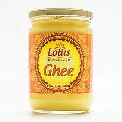 Manteiga Ghee Tradicional 500g Lotus Zero Lactose