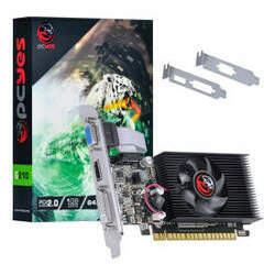 Placa de Video Geforce PCYES GT 210 1GB DDR3 PA210G6401D3LP