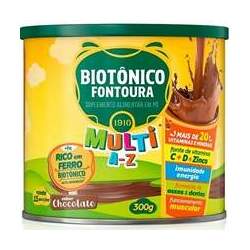 Suplemento Alimentar em Pó Biotônico Fontoura Multi A-Z Chocolate 300g