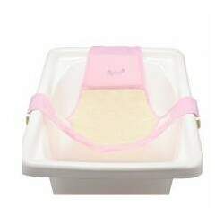 Rede para banheira baby bath rosa