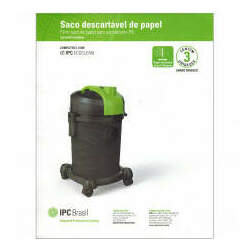 Kit de Sacos Descartavel para Aspirador Ecoclean / AP120 3 Unidades - Soteco - IPC