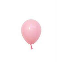 Mini balão látex 5 - Rosa Claro (unidade)