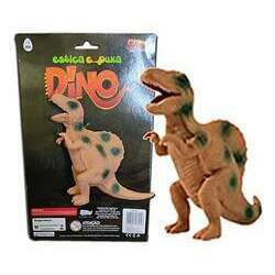 Boneco Coleção Dinossauros estica e puxa