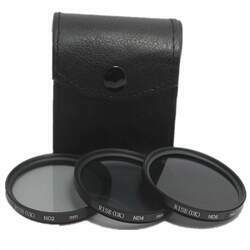 Kit De Filtro Nd2 Nd4 Nd8 Case 52mm Nikon Sony Canon
