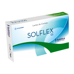 Lentes de contato Solflex Aspheric CL - 1 caixa