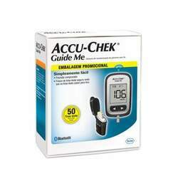 Kit Monitor de Glicemia Accu-Chek Guide Me 50 Tiras