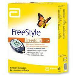 Kit Monitor De Glicemia Freedom Lite Freestyle Abbott 1 Unidade