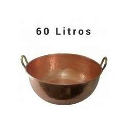 Tacho de cobre 60 litros