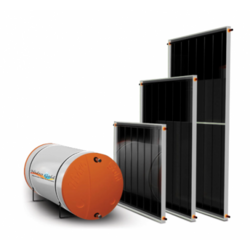Kit Aquecedor Solar 300 Litros - Hidro Gold- Baixa Pressão Nível - Inox 316 com anodo