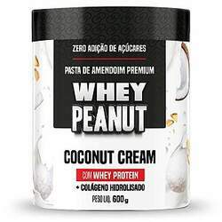 Pasta De Amendoim Premium Coconut Cream 600g - Whey Peanut
