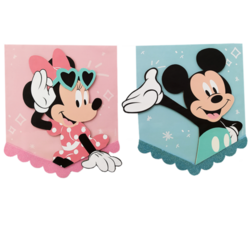 Flâmulas Mickey e Minnie