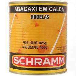 Abacaxi Calda Schramm 400Gr Rodelas