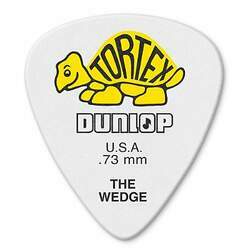 Palheta Dunlop 424-073 Tortex Wedge 0 73mm - unidade