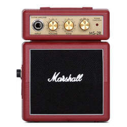 Cubo Guitarra Marshall Mini MS-2 Red