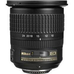 Lente Nikon AF S 10 24mm f 3 5 4 5G ED DX