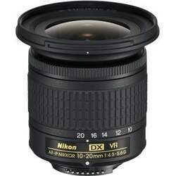 Lente Nikon AFP 10 20mm f/4 5 5 6G VR