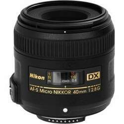 Lente Nikon AFS 40mm f 2 8G DX Micro
