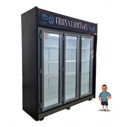 Refrigerador Expositor Vertical Auto Serviço Frios e Laticínios - ASMRF 180 - 3 Portas - Termisa