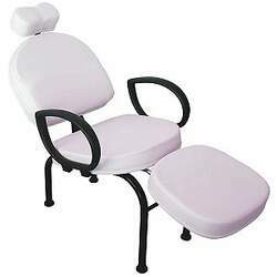 Cadeira Conforty Maquiagem Cílios Sobrancelha unhas Branco