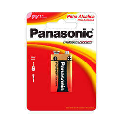 Bateria Alcalina Panasonic 9V 6LF22XAB/1B24 - AC2420