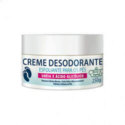 Creme Desodorante Esfoliante para os Pés (250g) - Flores & Vegetais